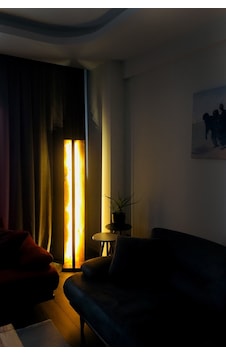 Ahşap Led Aydınlatma Lambader 150cm Çok Renkli