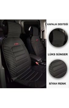 Universal Lüks Oto Koltuk Minderi Ortopedik 2 Li Set - Tüm Araçlara Uyumlu Kaliteli Terletmez Minder Siyah Universal Lüks Oto Koltuk Minderi Ortopedik 2 Li Set - Tüm Araçlara Uyumlu Kaliteli Terletmez Minder Siyah