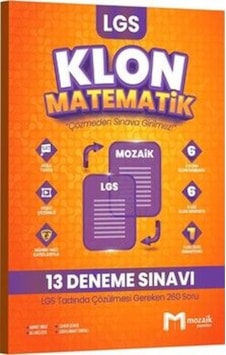 Mozaik Yayınları Mozaik 8. Sınıf Lgs Matematik 13'lü Klon Branş Deneme Mozaik Yayınları Mozaik 8. Sınıf Lgs Matematik 13'lü Klon Branş Deneme