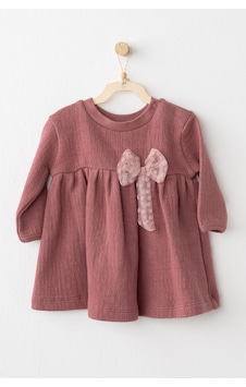 AndyWawa Kız Bebek Elbise Dress Casual Ac26203 Pudra AndyWawa Kız Bebek Elbise Dress Casual Ac26203 Pudra