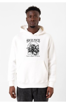 Hocus Pocus I Put A Spell On You Beyaz Erkek 3ip Kapşonlu Sweatshirt 001 Hocus Pocus I Put A Spell On You Beyaz Erkek 3ip Kapşonlu Sweatshirt 001