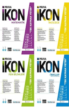 Pruva Akademi 8. Sınıf Matematik İngilizce Fen İnkılap Tarihi Defter Seti 4 Kitap 2023 Pruva Akademi 8. Sınıf Matematik İngilizce Fen İnkılap Tarihi Defter Seti 4 Kitap 2023