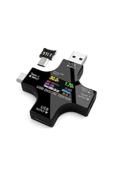 Powermaster Pm-26611 Type-c/usb Voltmetre Ampermetre Test Cihazı Powermaster Pm-26611 Type-c/usb Voltmetre Ampermetre Test Cihazı