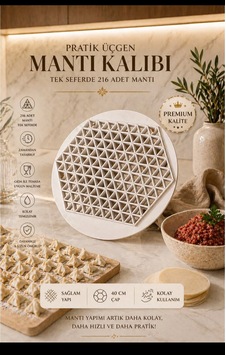 Yuvarlak Mantı Kalıbı
