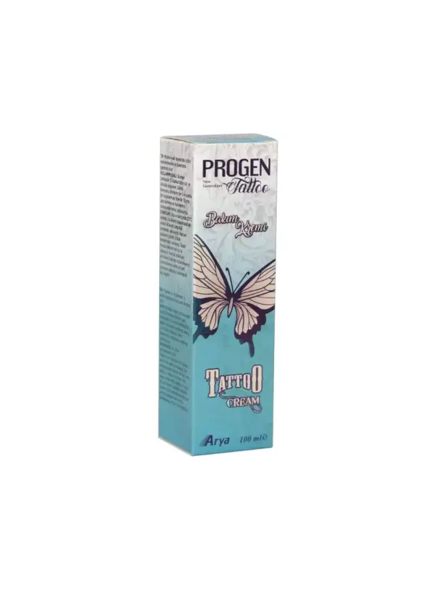 Progen Tattoo Bakım Kremi 100ml Progen Tattoo Bakım Kremi 100ml