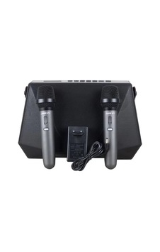Sh Shile Sl-3a İki El Mikrofonlu Kumandalı Usb/sd/bt Portatif Hoparlör Najmaddin Sh Shile Sl-3a İki El Mikrofonlu Kumandalı Usb/sd/bt Portatif Hoparlör Najmaddin