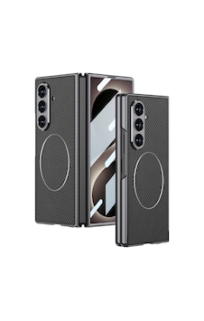 Samsung Galaxy Uyumlu Z Fold 8 Ultra Kılıf M-safe Şarj Özellikli Zore Kıpta Kpt-10 Sert Pc Kapak Siyah Karbon Samsung Galaxy Uyumlu Z Fold 8 Ultra Kılıf M-safe Şarj Özellikli Zore Kıpta Kpt-10 Sert Pc Kapak Siyah Karbon