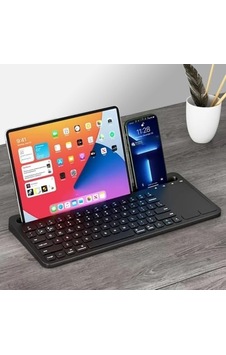 Şarjlı Bluetooth Touchpad Klavye Dual Bağlantı Galaxy Tab S9 Fe Uyumlu Hızlı Ve Kolay Kablosuz Bağla Şarjlı Bluetooth Touchpad Klavye Dual Bağlantı Galaxy Tab S9 Fe Uyumlu Hızlı Ve Kolay Kablosuz Bağla