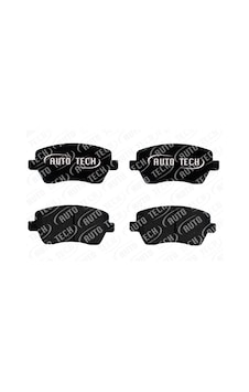 Autotech Fren Balatası On Renault Clıo Iıı-ıv Modus 04 Express 21 Zoe 12 Kangoo Iı 08 Captur 13 Dacıa Duster 10 Logan 04 Dokker 12 . Nıssan Mıcra Iıı K12 03 10 Note 06 Autotech Db262-173 410608481r 7701208422 41020ax625