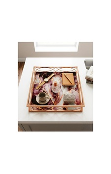 30 Cm Dekoratif Lüks Tepsi - Mermer Desenli Rose Gold Metal Organizer, Söz Nişan Tepsisi, Sunum Tepsisi - 882938274 Diğer 30 Cm Dekoratif Lüks Tepsi - Mermer Desenli Rose Gold Metal Organizer, Söz Nişan Tepsisi, Sunum Tepsisi - 882938274 Diğer