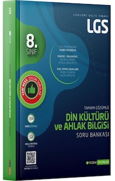 8.Sınıf LGS Din Kültürü ve Ahlak Bilgisi Soru Bankası- Pegem Akademi Yayıncılık 8.Sınıf LGS Din Kültürü ve Ahlak Bilgisi Soru Bankası- Pegem Akademi Yayıncılık