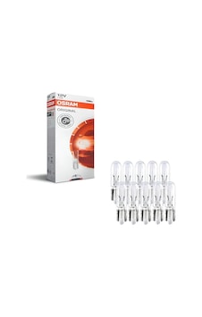 Osram 2721 Küçük Dipsiz 12v 1,2w T5 Gösterge Ampul 10 Adet Osram 2721 Küçük Dipsiz 12v 1,2w T5 Gösterge Ampul 10 Adet