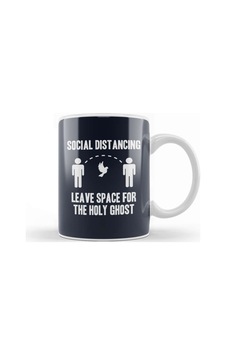 Social Distancing Leave Space For The Holy Ghost Kupa Bardak Porselen Karışık Social Distancing Leave Space For The Holy Ghost Kupa Bardak Porselen Karışık