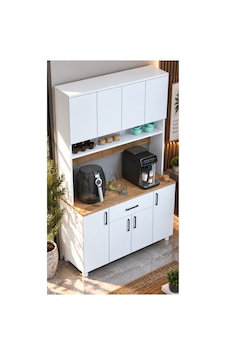 Nehir Kahve Köşesi Mutfak Dolabı Çok Amaçlı Dolap Beyaz-atlantik Çam - 885638163 Beyaz-atlantik Çam Nehir Kahve Köşesi Mutfak Dolabı Çok Amaçlı Dolap Beyaz-atlantik Çam - 885638163 Beyaz-atlantik Çam