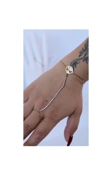 Kadın Gold Renk Çelik Trend Model Şahmeran Sarı Sarı Kadın Gold Renk Çelik Trend Model Şahmeran Sarı Sarı