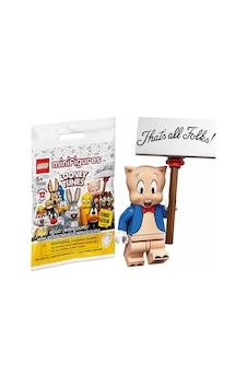 71030 Looney Tunes Series 71030 12 - Porky Pig Minifigür