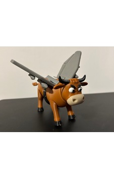 Kanatlı Savaşçı Boğa Figürü - 3d Yazıcı Tasarımı Dekoratör Obje Kanatlı Savaşçı Boğa Figürü - 3d Yazıcı Tasarımı Dekoratör Obje