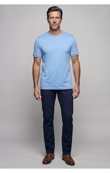 Bisse Mavi Studio Bi Si Klet Yaka Şeri Tli T-shirt Bsts26y26300 C35 Bisse Mavi Studio Bi Si Klet Yaka Şeri Tli T-shirt Bsts26y26300 C35