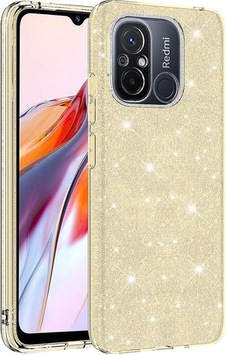 Xiaomi Redmi 12c Kılıf Zore Shining Silikon Gold Xiaomi Redmi 12c Kılıf Zore Shining Silikon Gold