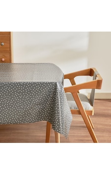 Karaca Home Luna Puantiyeli Pvc Masa Örtüsü Antrasit Karaca Home Luna Puantiyeli Pvc Masa Örtüsü Antrasit