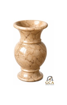 Gca Exclusive Kahverengi Bej Mermer Dekoratif Vazo Krem - 886704888 Gca Exclusive Kahverengi Bej Mermer Dekoratif Vazo Krem - 886704888