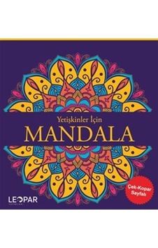 Yetişkinler İçin Mandala Mor Yetişkinler İçin Mandala Mor