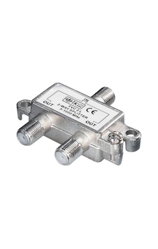 1/2 Yollu Kablo Tv Sinyal Ayırıcı, Splitter - 5-1000 Mhz, Frekans Bölücü, Çoklayıcı
