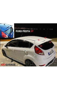 Ford Fiesta 2009-2016 St Bagaj Spoileri-fiberglass-boyasız Mat Siyah Ford Fiesta 2009-2016 St Bagaj Spoileri-fiberglass-boyasız Mat Siyah