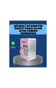Astraltech Şifreli Elektronik Para Biriktirme Kumbarası Büyük Kapasiteli