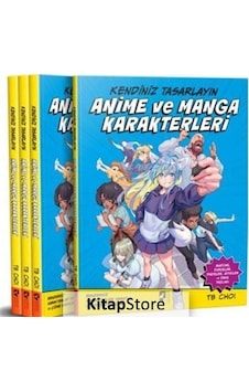 Anime ve Manga Karakterleri - Kendiniz Tasarlayın - TB Choi - Hayalperest Yayınevi Anime ve Manga Karakterleri - Kendiniz Tasarlayın - TB Choi - Hayalperest Yayınevi