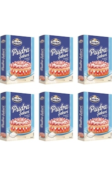 Pudra Şekeri 250gr 6'lı Pudra Şekeri 250gr 6'lı