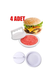 Hamburger Press Ve Köfte Kalıbı 4 Adet Hamburger Köfte Şekillendirici Hamburger Yapma Aparat Diğer Hamburger Press Ve Köfte Kalıbı 4 Adet Hamburger Köfte Şekillendirici Hamburger Yapma Aparat Diğer