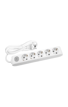 Viko Multi-let 5'li Grup Priz Anahtarlı Topraklı Çocuk Korumalı 5 Metre Beyaz - 90117505 Viko Multi-let 5'li Grup Priz Anahtarlı Topraklı Çocuk Korumalı 5 Metre Beyaz - 90117505