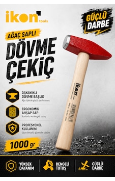 Ağaç Saplı Dövme Çekiç 1000 Gr Dayanıklı Çelik Başlıklı Ahşap Saplı Profesyonel Çekiç Ağaç Saplı Dövme Çekiç 1000 Gr Dayanıklı Çelik Başlıklı Ahşap Saplı Profesyonel Çekiç