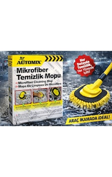 Automix Oto Yıkama Mop Çizmez Mikrofiber Araç Temizlik Aparatı 1 Automix Oto Yıkama Mop Çizmez Mikrofiber Araç Temizlik Aparatı 1