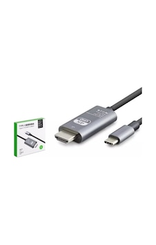 Hadron Hdx7853 Type-c To Hdmı 4k Ultra Hd Görüntü Aktarım Kablosu - Gri Hadron Hdx7853 Type-c To Hdmı 4k Ultra Hd Görüntü Aktarım Kablosu - Gri