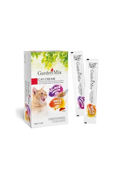 Garden Mix Somon ve Ördekli Xxl Kedi Kreması 24 x 15 G Garden Mix Somon ve Ördekli Xxl Kedi Kreması 24 x 15 G