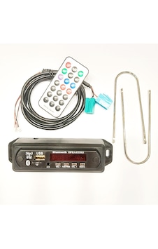 Renault Megane-Clio-Kangoo Mikrofonlu Bluetooth Usb Mp3 Çalar 12V