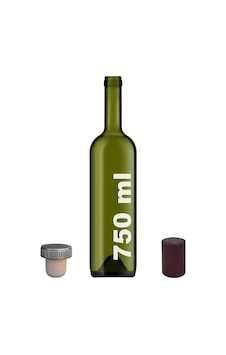 750 Ml Yeşil Şarap Şişesi Sentetik Mantar Tıpalı Ve Kapüşonlu Boş Çukur Cam Şişe 1 Adet 750 Ml Yeşil Şarap Şişesi Sentetik Mantar Tıpalı Ve Kapüşonlu Boş Çukur Cam Şişe 1 Adet