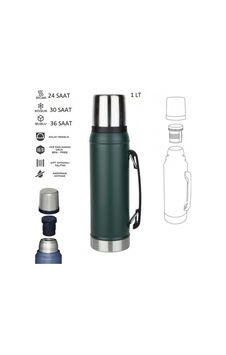 Globox 3952 Termos Matara 1000ml Siyah Çok Renkli Globox 3952 Termos Matara 1000ml Siyah Çok Renkli