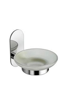 Sabunluk Yapışkanlı Cam Tabaklı Ss201 Paslanmaz Çelik Renk Krom Sabunluk Yapışkanlı Cam Tabaklı Ss201 Paslanmaz Çelik Renk Krom