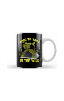Cute Time To Test Yourself In The Wild Tent Outdoor Camping Kupa Bardak Porselen Karışık Cute Time To Test Yourself In The Wild Tent Outdoor Camping Kupa Bardak Porselen Karışık