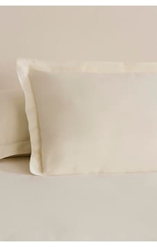 Karaca Home Basic Volanlı 2'li Yastık Kılıfı Ekru 50x70 Cm Ekru Karaca Home Basic Volanlı 2'li Yastık Kılıfı Ekru 50x70 Cm Ekru