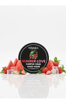 Fumara Number Love - Karpuz, Çilek, Sakız, Nane Aromalı Nargile Melası 200gr. Fumara Number Love - Karpuz, Çilek, Sakız, Nane Aromalı Nargile Melası 200gr.