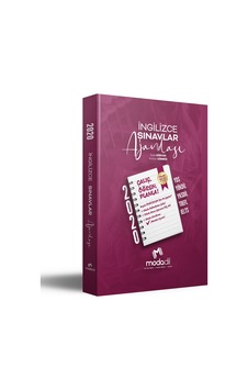 Modadil İngilizce Sınavlar Ajandası Modadil Yayınları Modadil İngilizce Sınavlar Ajandası Modadil Yayınları