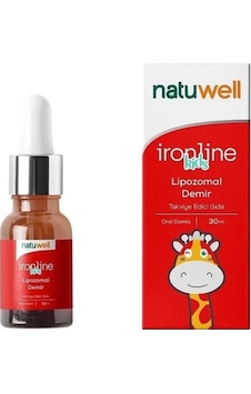 Natuwell Ironline Kids Lipozomal Demir Damla 30 ML