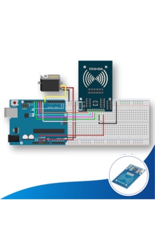 Arduino İle Uyumlu Rfıd Otomatik Kapı Full Projesi - Demonte No:11 Arduino İle Uyumlu Rfıd Otomatik Kapı Full Projesi - Demonte No:11