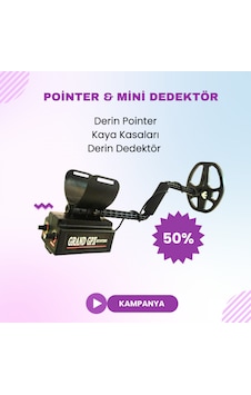 Grand Gpx Hunter Pointer & Dedektör 2in1 - 2 Özellik Birarada