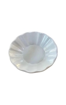 Tria Ml104w Melamin Beyaz Kahveci Çay Tabağı 6 Lı Beyaz
