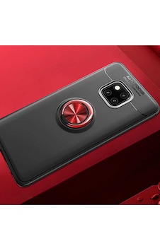 Huawei Mate 20 Pro Kılıf Zore Ravel Silikon Kapak Siyah-Kırmızı Huawei Mate 20 Pro Kılıf Zore Ravel Silikon Kapak Siyah-Kırmızı